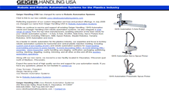 Desktop Screenshot of geigerhandlingusa.com