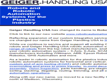 Tablet Screenshot of geigerhandlingusa.com